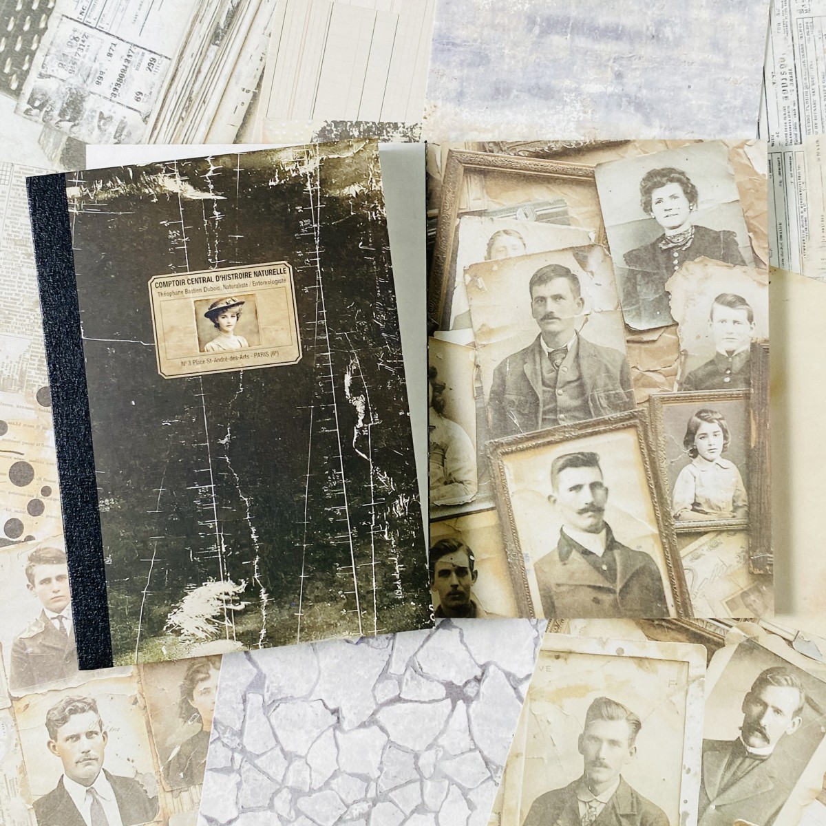 100sheets Vintage Scrapbook Pa – Ink Blotter Paper Bewertung und Preis
