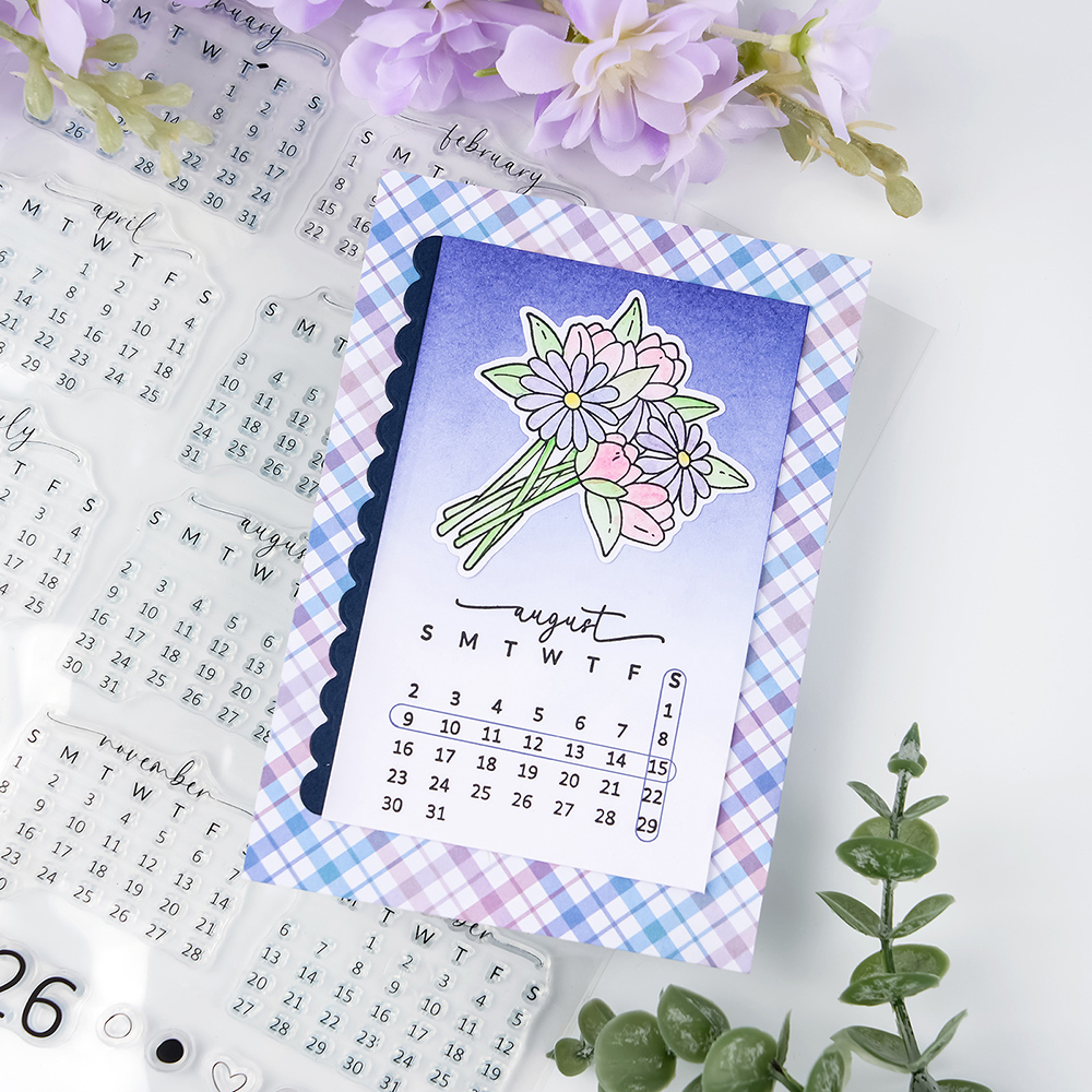 Calendar Date 2026 Clear Stamp – Rubber Date Stamp Bewertung und Preis