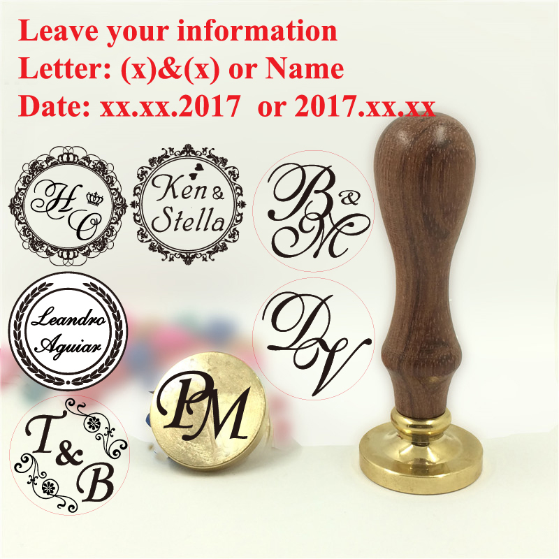 Custom brass wax seal Stamp wi – Wax Seal Stamp Set Bewertung und Preis