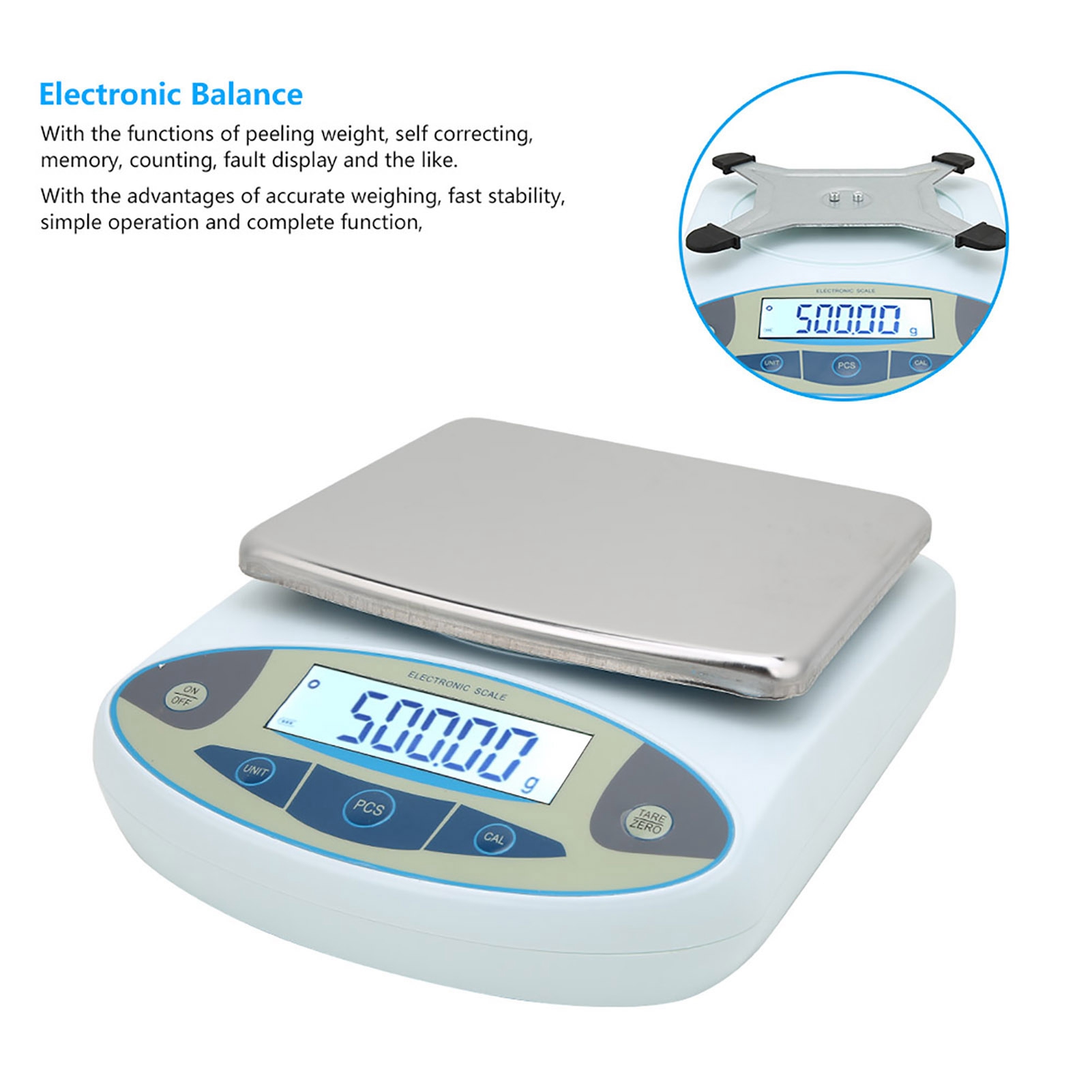 5000g 0.01g Digital Precision  – Tape Dispenser Weighted Bewertung und Preis