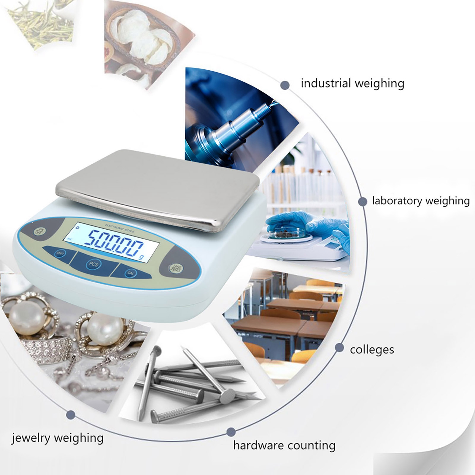 5000g 0.01g Digital Precision  – Tape Dispenser Weighted Bewertung und Preis