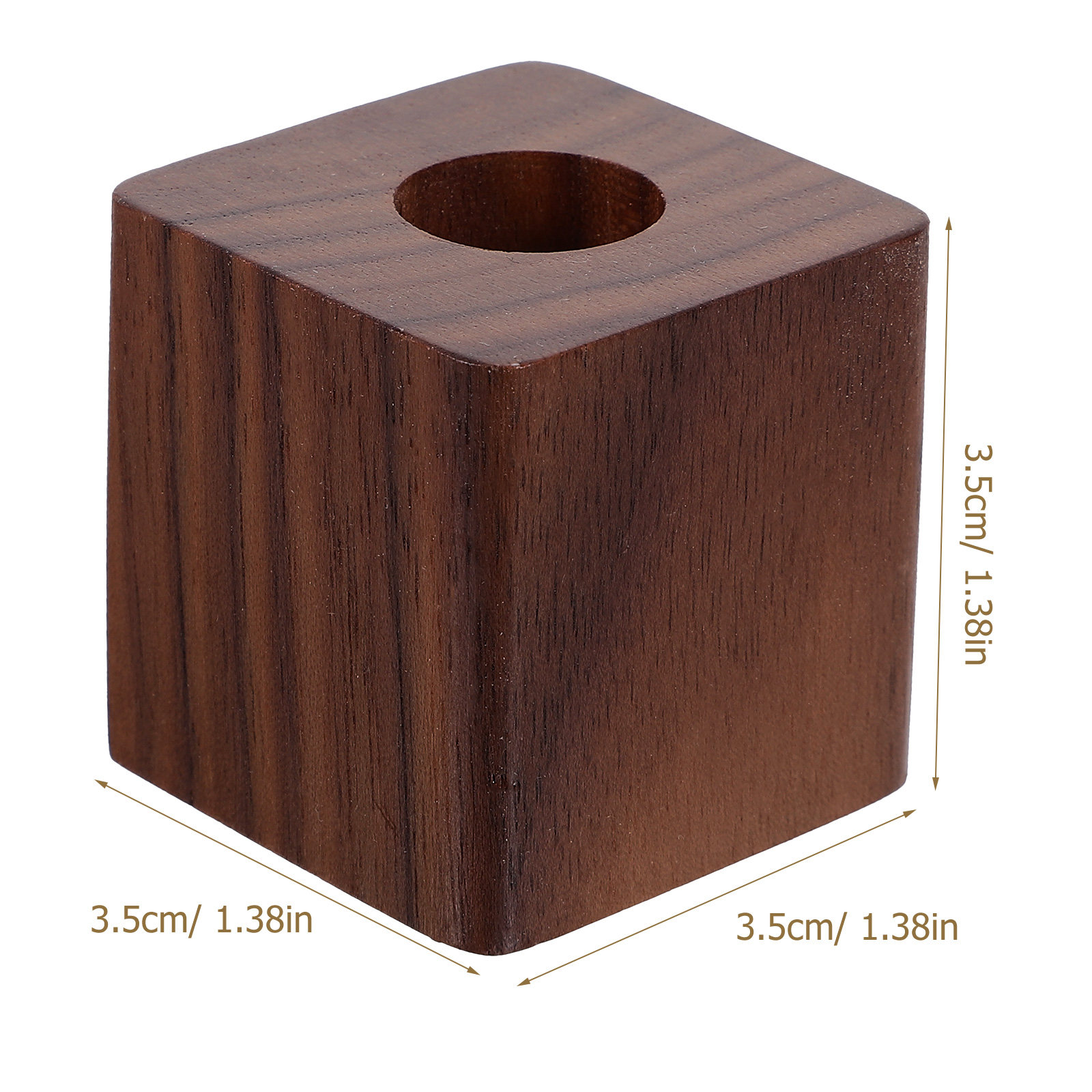 Single Wood Pen Holder Walnut  – Pen Rest Single Bewertung und Preis