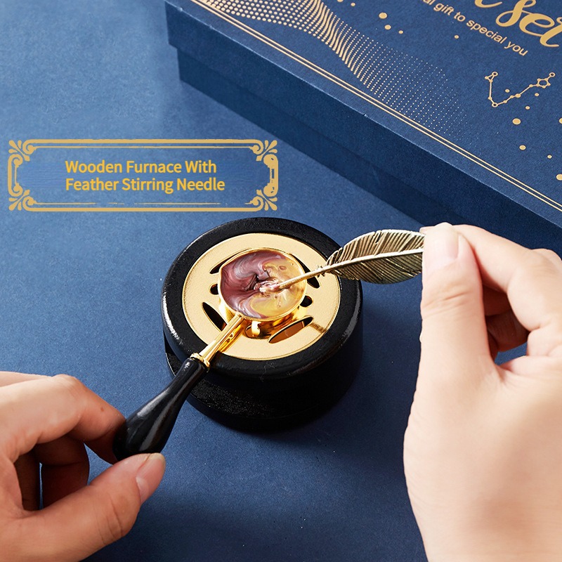 Starry Fire Lacquer Stamp Set  – Wax Seal Stamp Set Bewertung und Preis