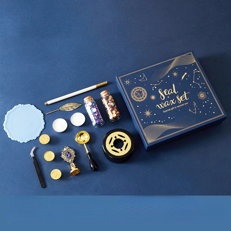 Starry Fire Lacquer Stamp Set  – Wax Seal Stamp Set Bewertung und Preis