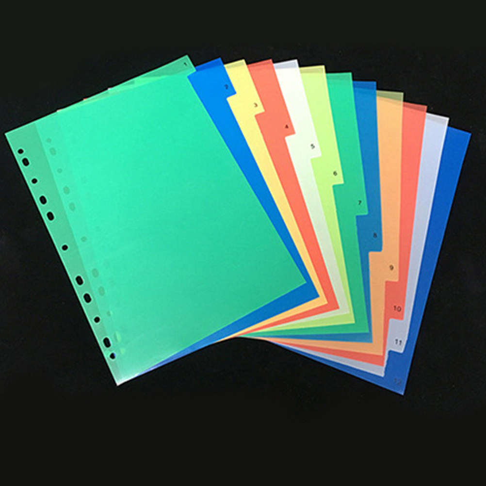 40Pcs A4 Multi-Color Insertabl – Tab Divider A4 Bewertung und Preis