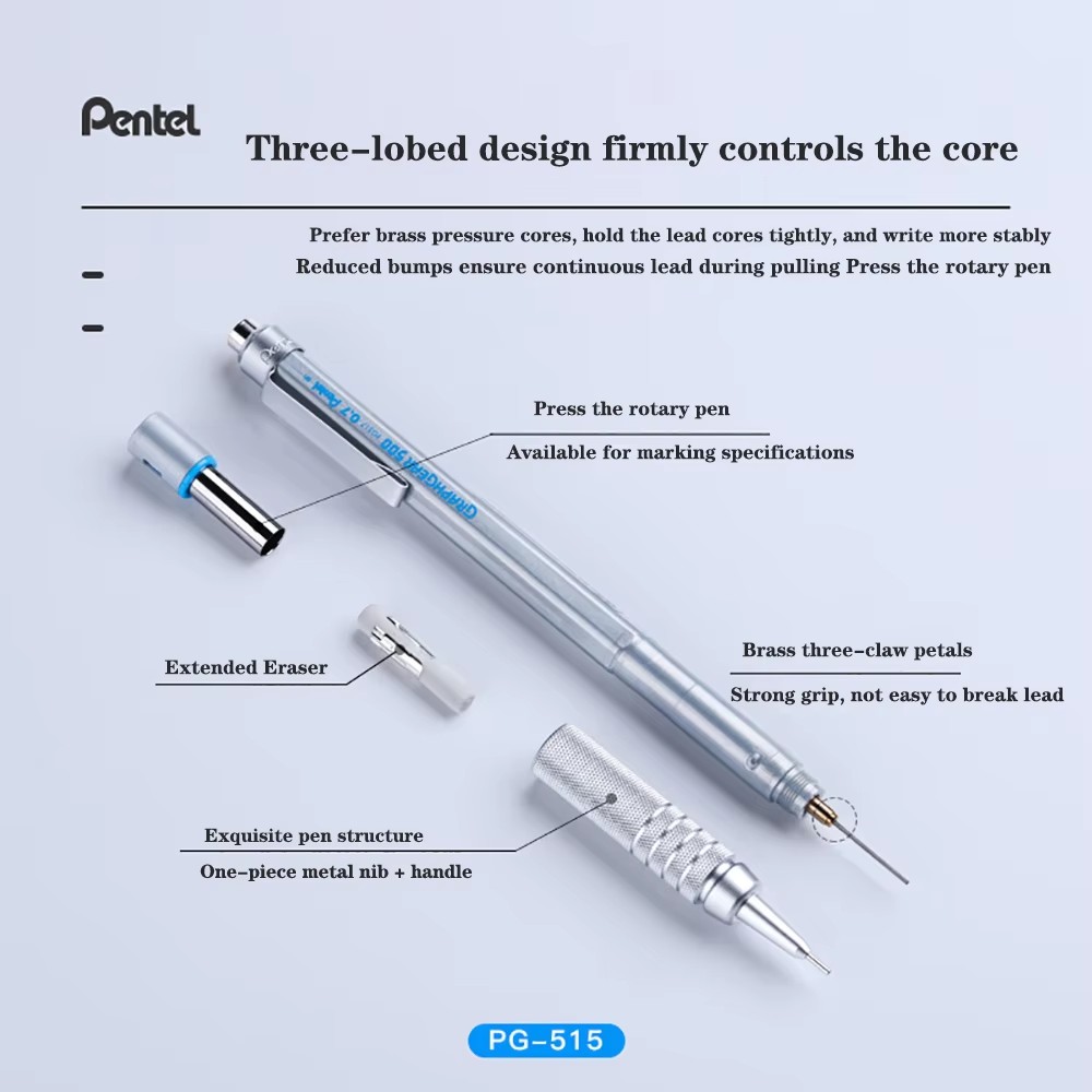 1pc Pentel Graphgear 500 Draft – Mechanical Pencil 0.3 Bewertung und Preis