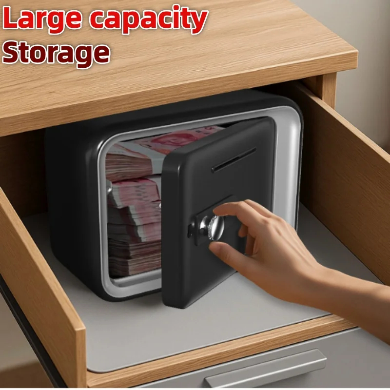 24x18x15cm Safe Box with Key L – Card Index Box Bewertung und Preis