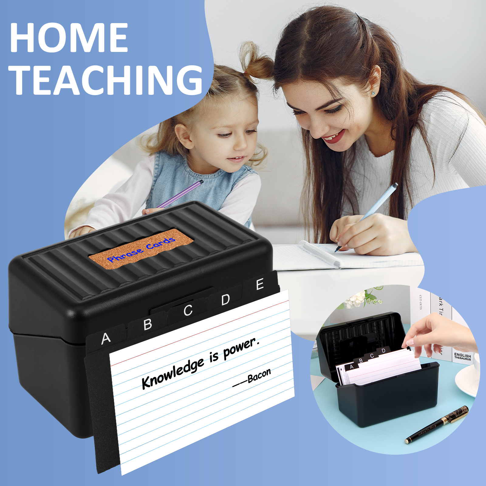 1 Set Index Card Organizer Box – Card Index Box Bewertung und Preis