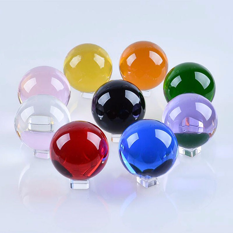 100mm Colors Crystal Ball Phot – Book Weight Glass Bewertung und Preis